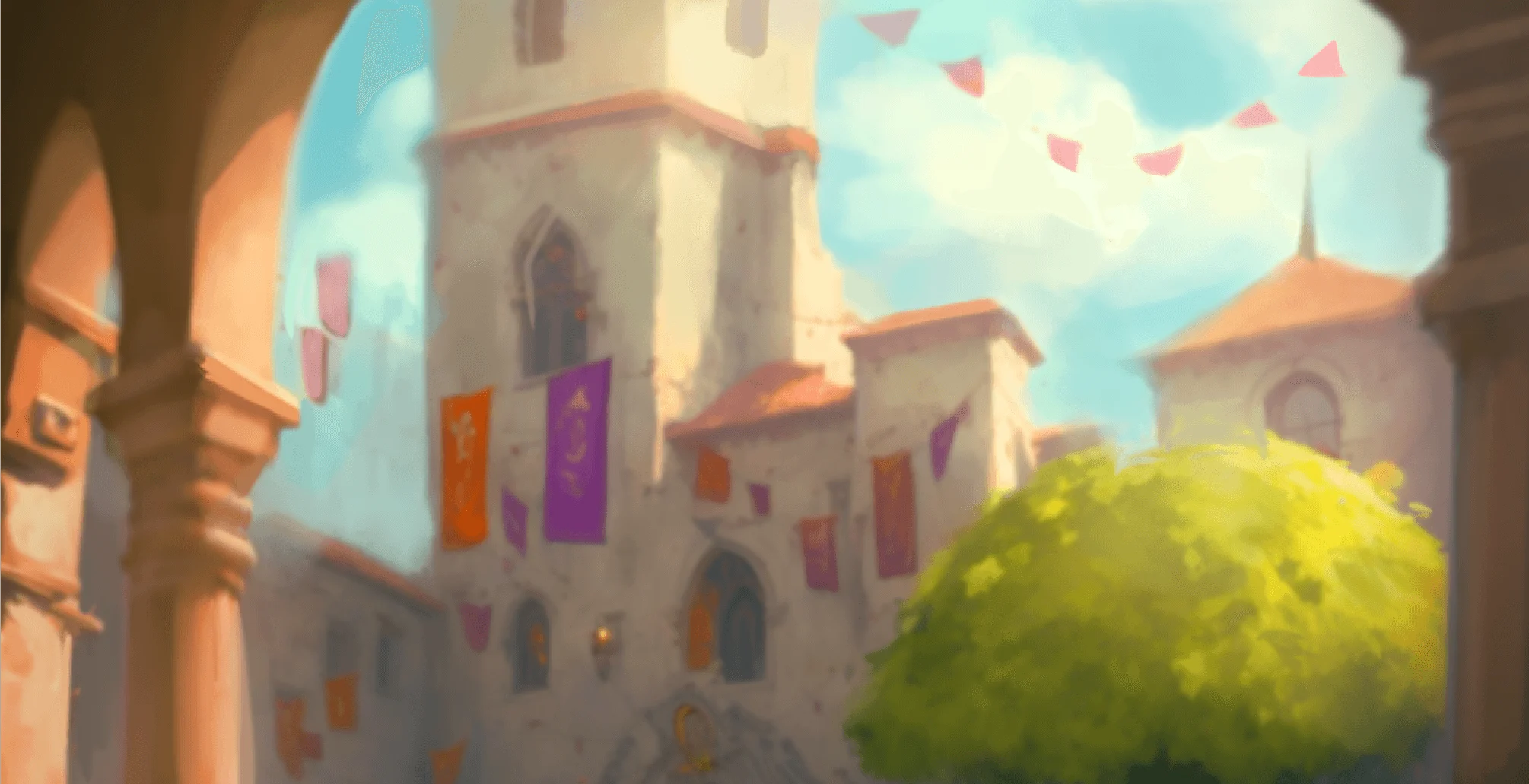 Casinia calm town square artwork
